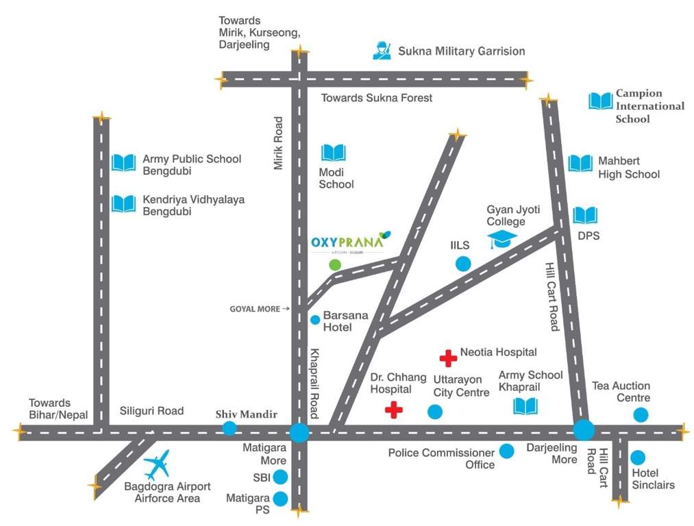  oxyprana Location Plan