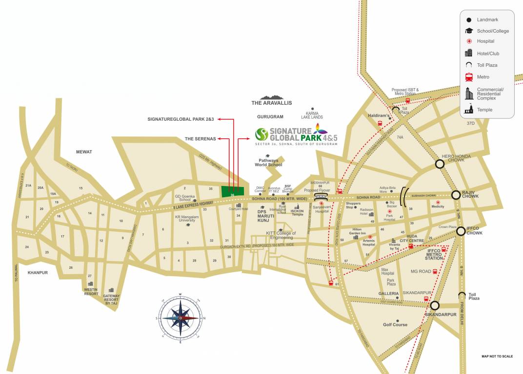  park iv and v Location Plan