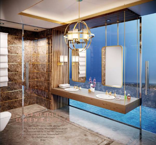  the-leela-sky-villas Bathroom