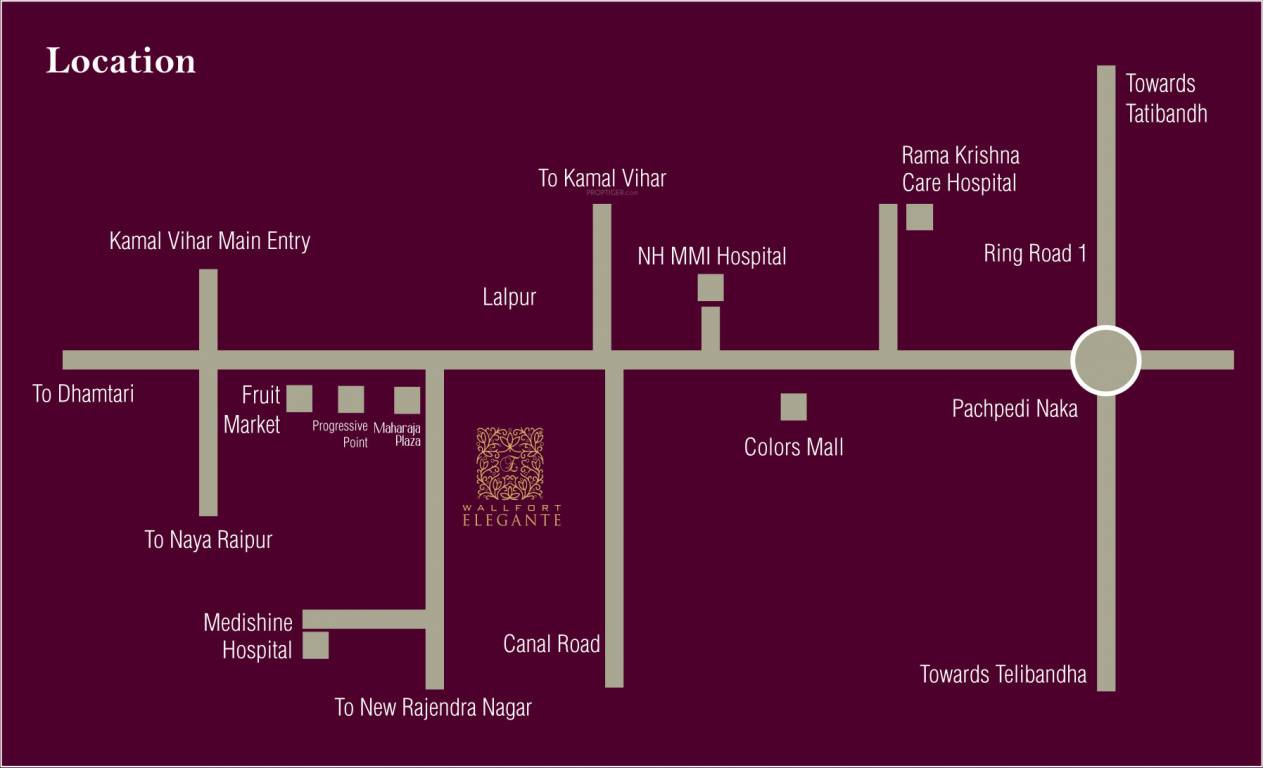 elegante Location Plan