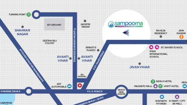 sampoorna-homes Location Plan