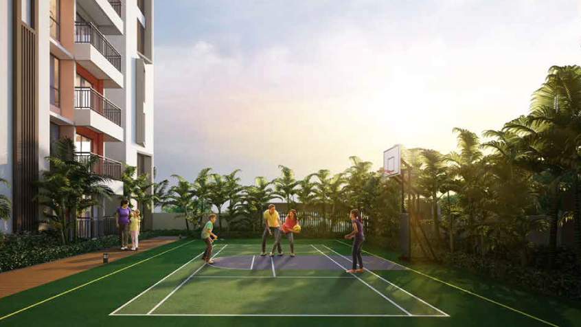  sampoorna homes Basketball Court