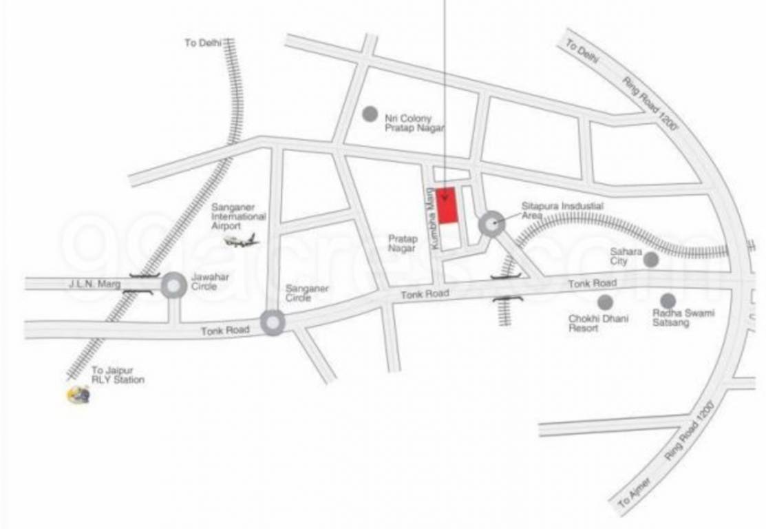  keystone Location Plan