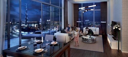 Living Area fawad-azizi-residence Living Area