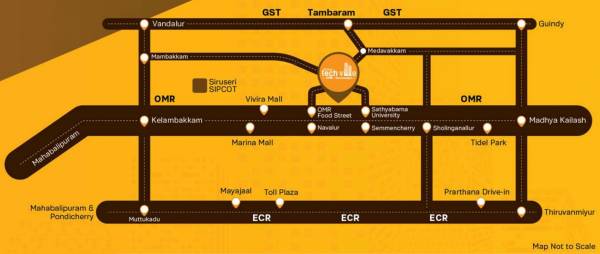  tech-ville Location Plan