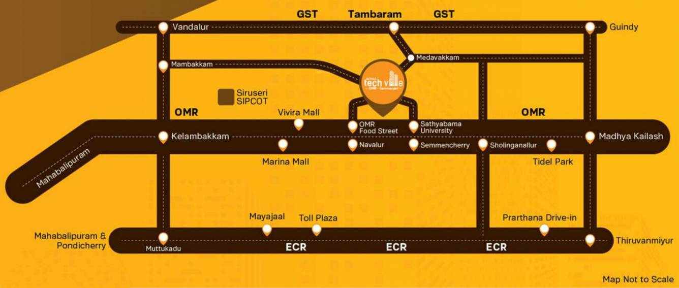  tech ville Location Plan