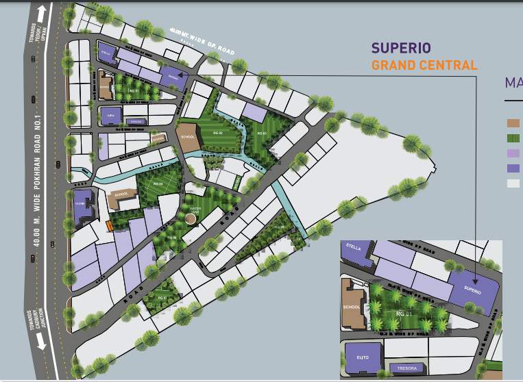  superio grand central Master Plan