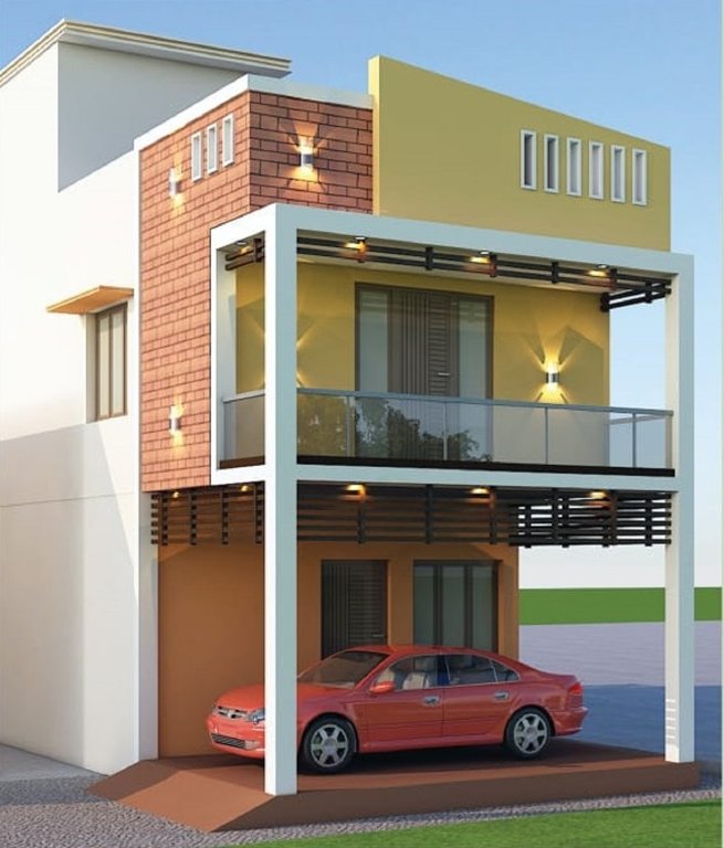  temple villas Elevation