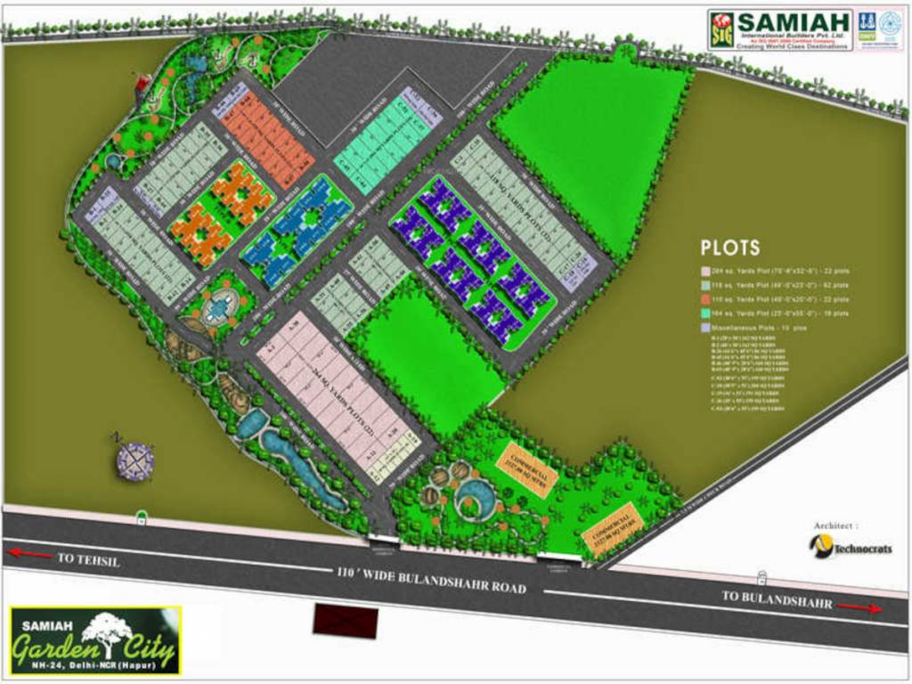  garden city Layout Plan