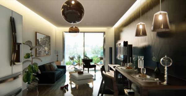 Living Area greens Living Area