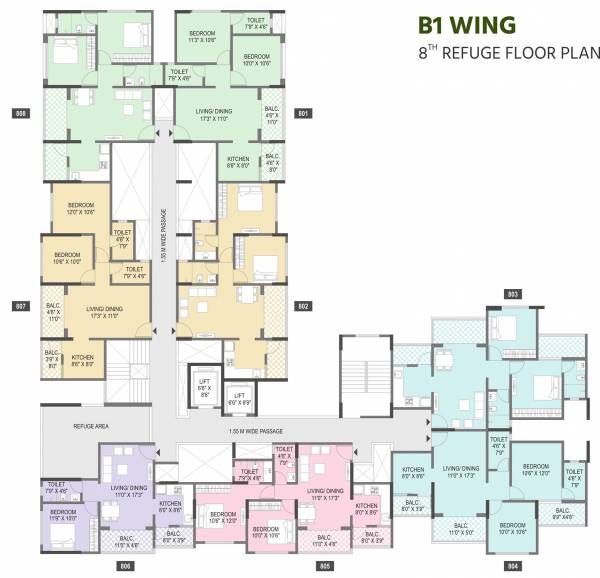  parkland B1 Cluster Plan