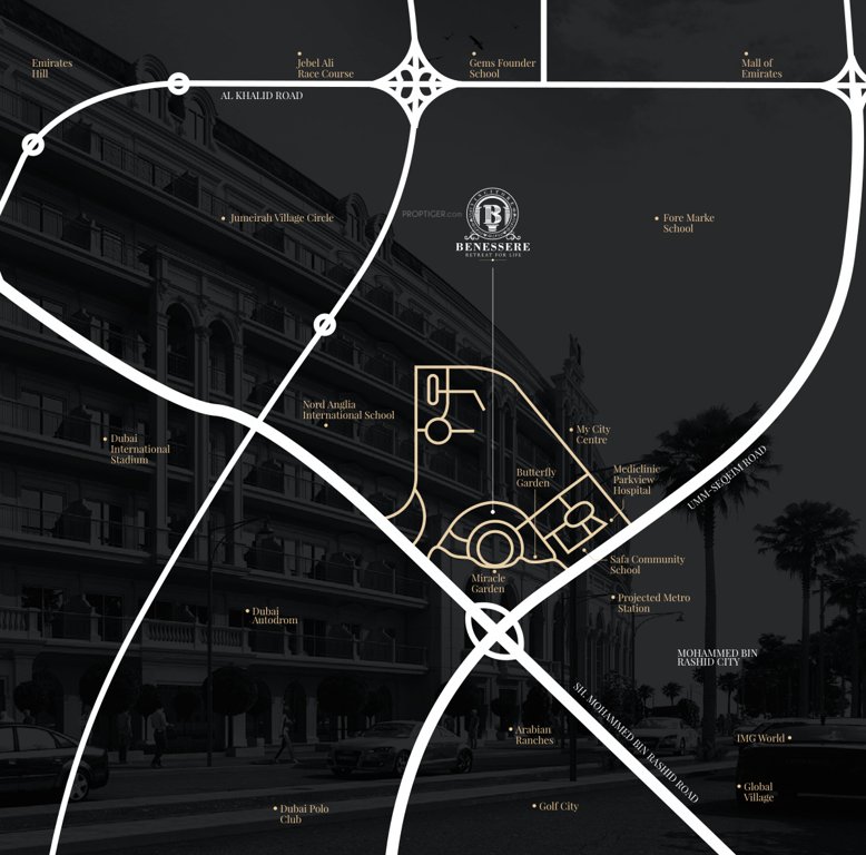  benessere Location Plan