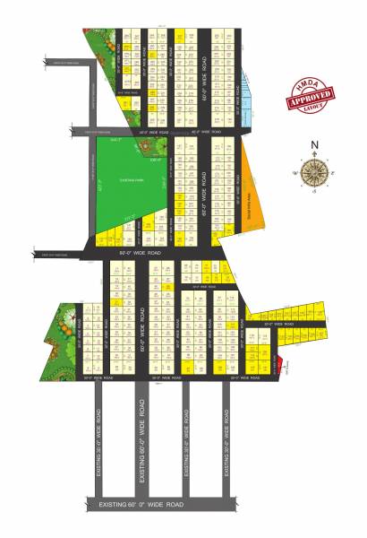  thana-city Layout Plan