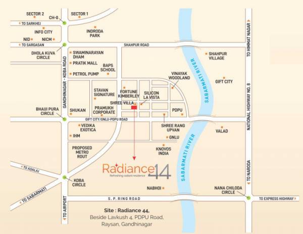  radiance-44 Location Plan
