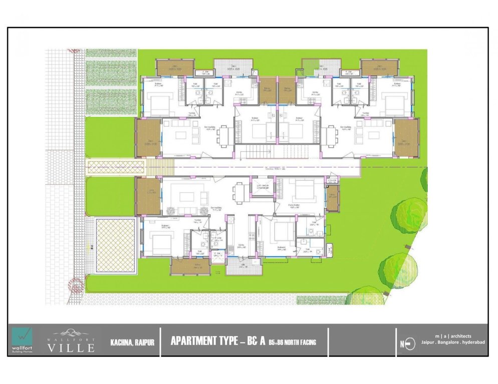  ville apartment Layout Plan