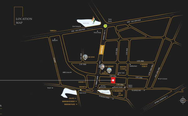  the-shine Location Plan