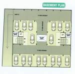  hasnain-residency Tower A Cluster Plan