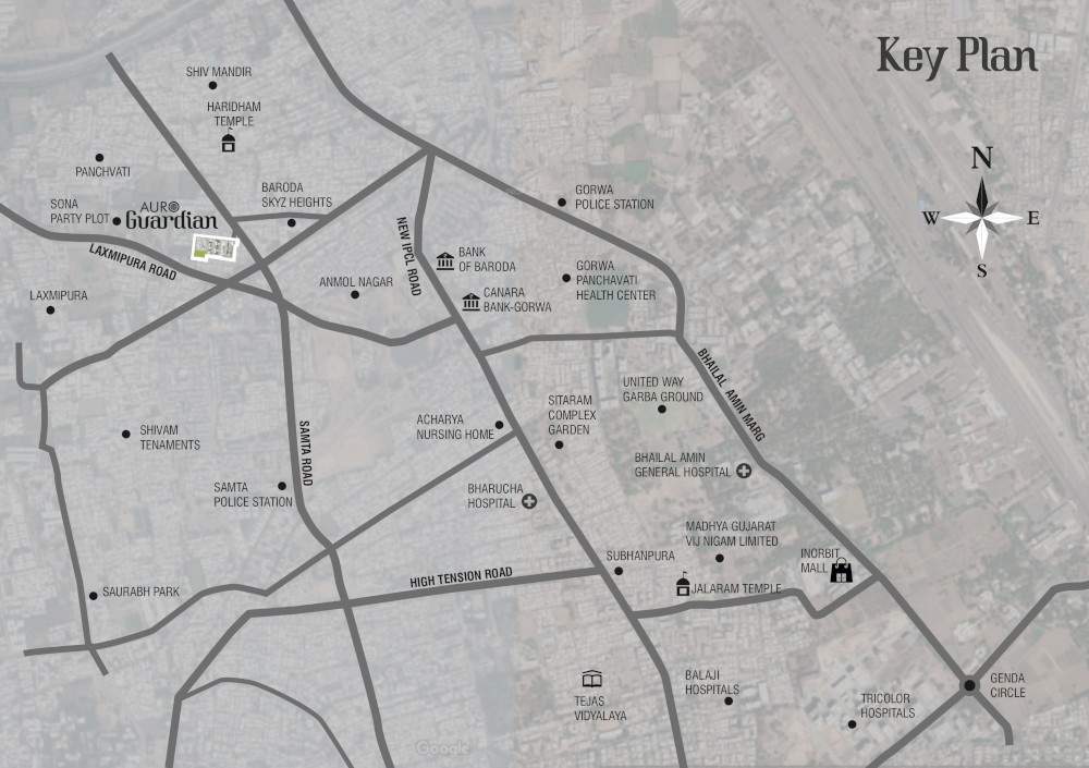  auro guardian Location Plan