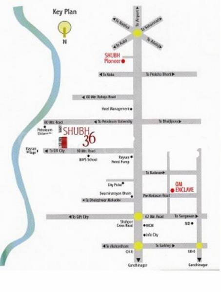  shubh-36 Location Plan