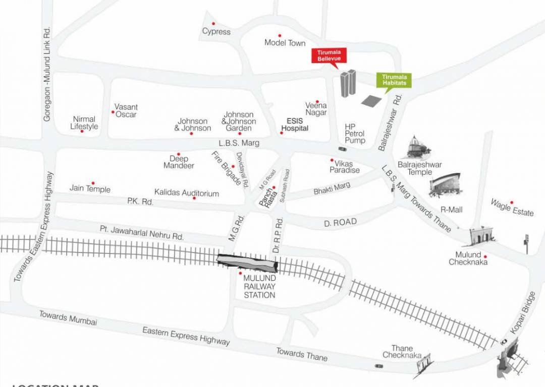  tirumala belle vue Location Plan