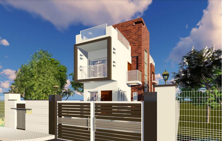  basundhara park Elevation