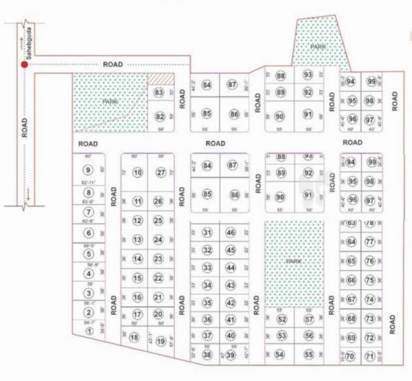  central-county Layout Plan