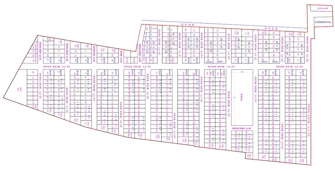  dh2 paradise Layout Plan