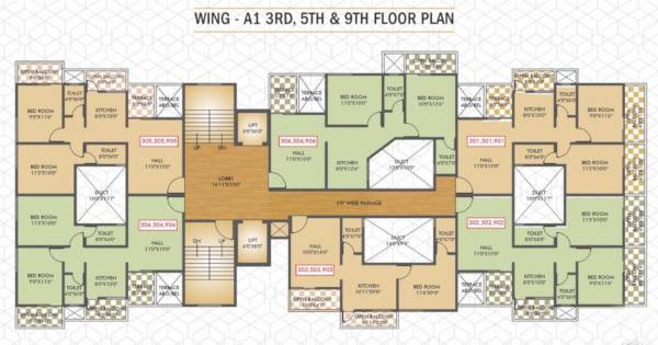  evan-a1-wing Evan A1 Wing Odd Cluster Plan