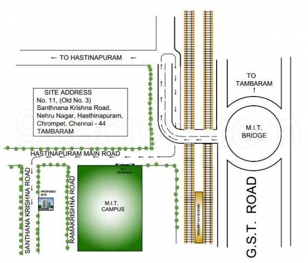  sudharsan-homes Location Plan