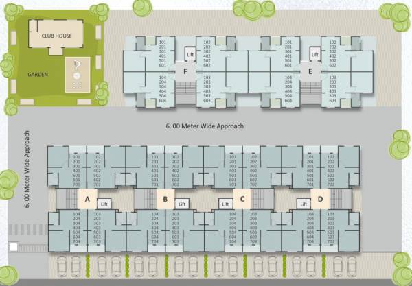  shree-siddheshwar-havan Tower E+F Cluster Plan Typical