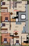  nithya-elegance Nithya Elegance Cluster Plan from 1st to 4th Floor