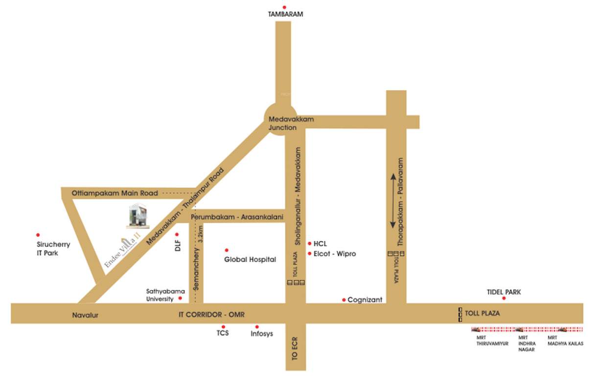  villa 2 Location Plan