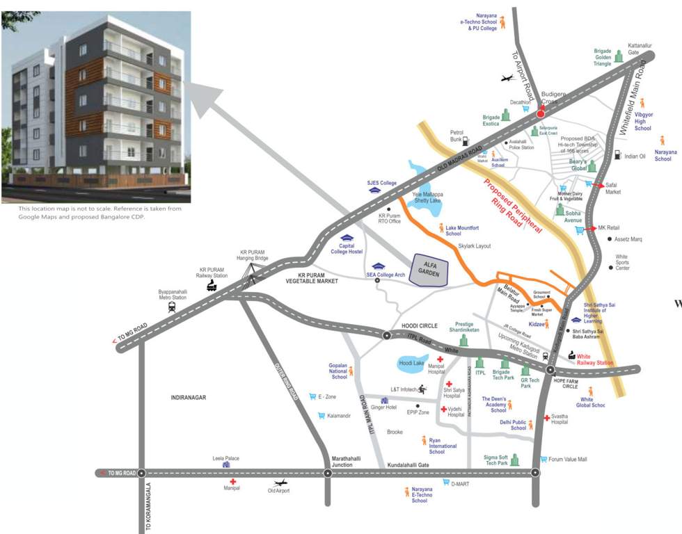  nandavana Location Plan