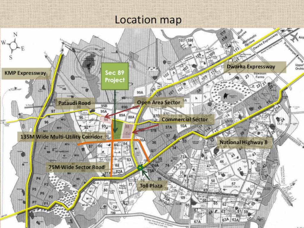  floors Location Plan