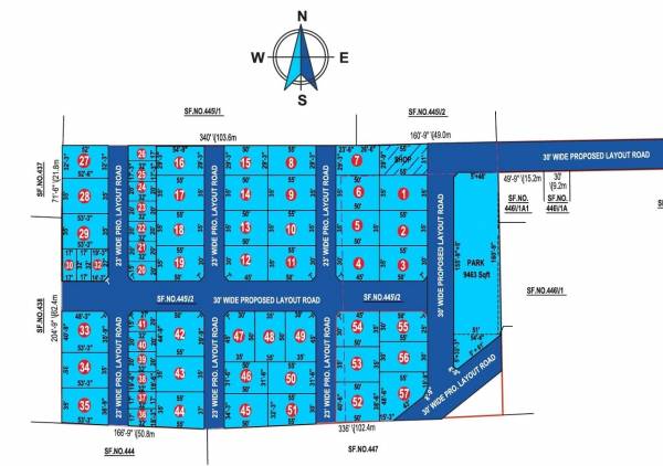  madhura-enclave Layout Plan