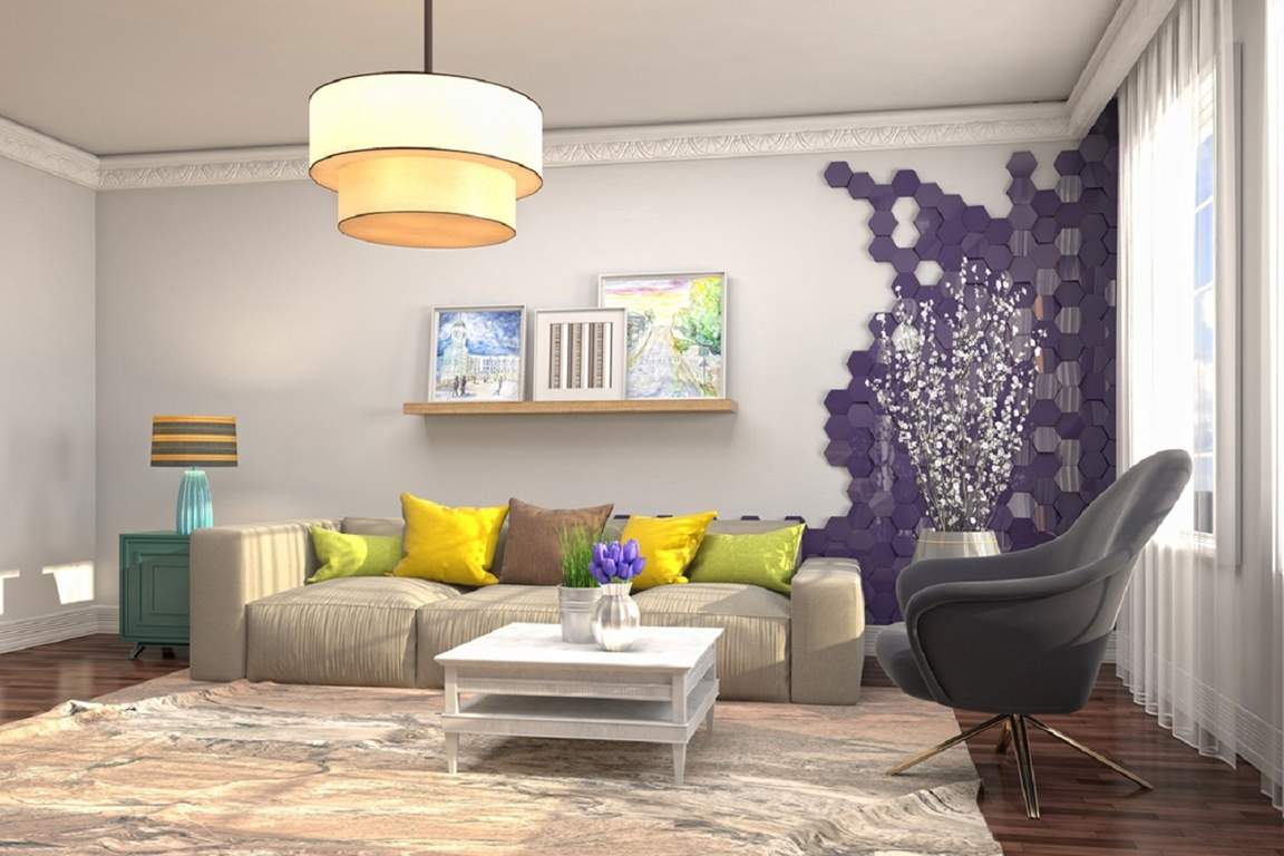  madhura enclave Living Area