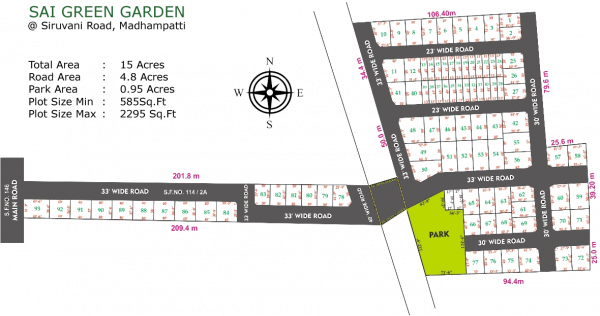  sai-green-garden Layout Plan