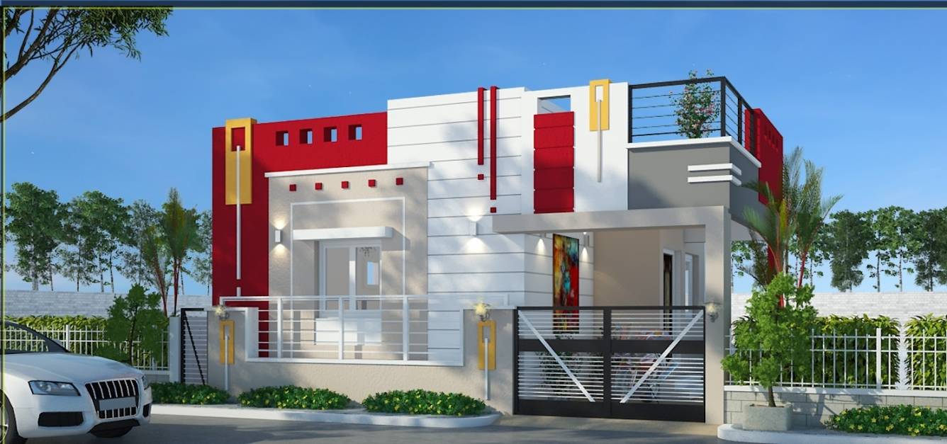  sai green garden Elevation