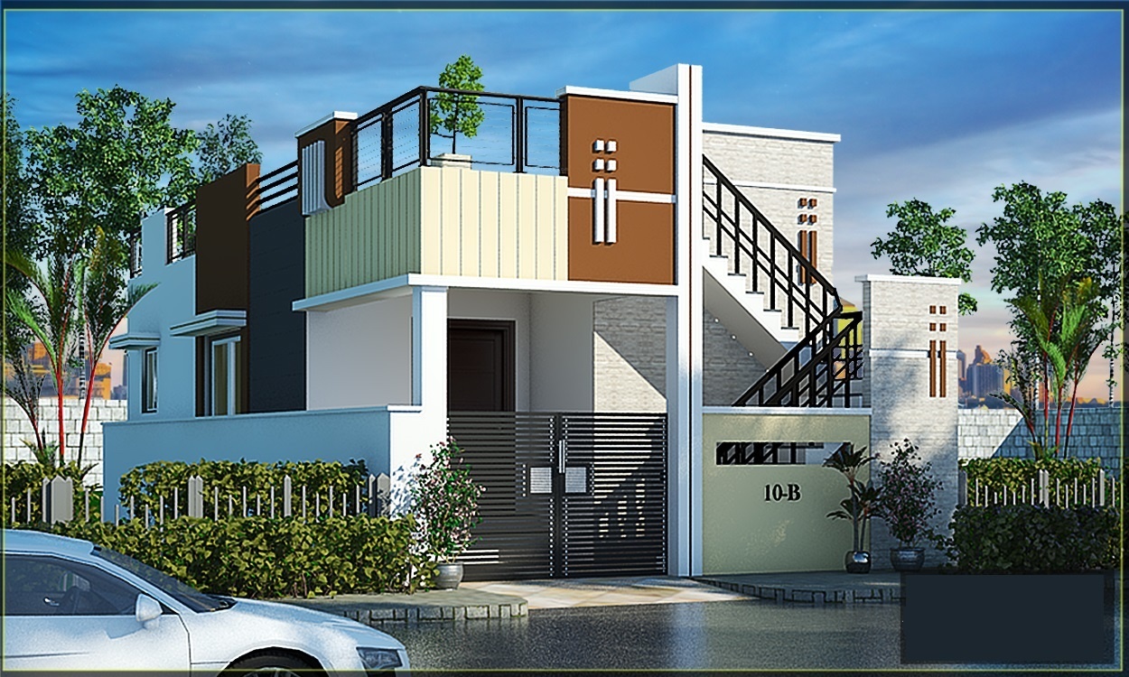  sai green garden Elevation