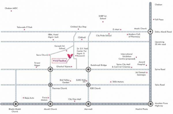  vistara Location Plan