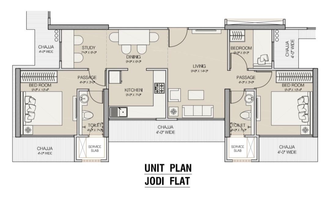  heights Oswal Heights Cluster Plan