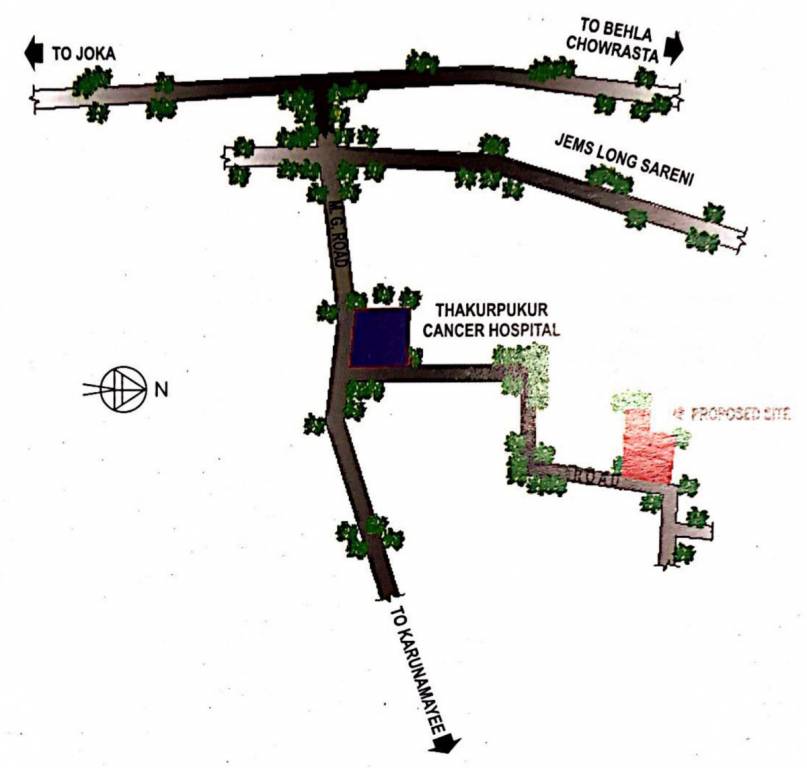  triveni prantik Location Plan