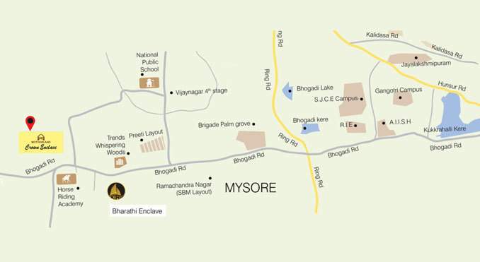  crown enclave Location Plan