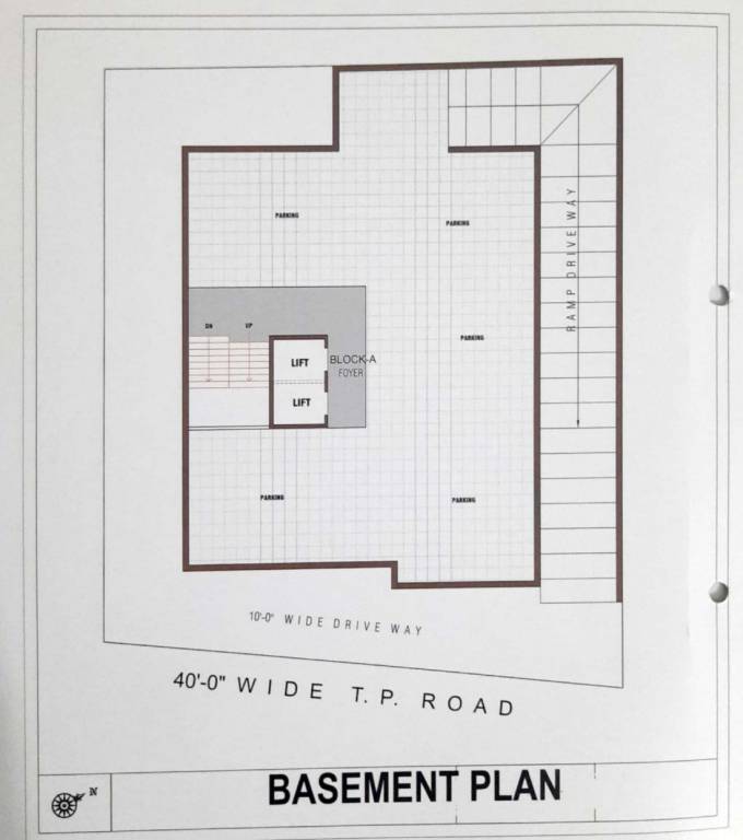  shreehari parisar Shreehari Parisar Basement Cluster Plan