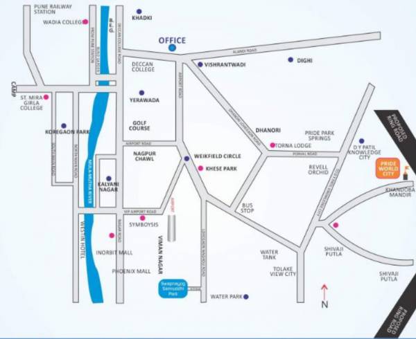 samruddhi-park Location Plan