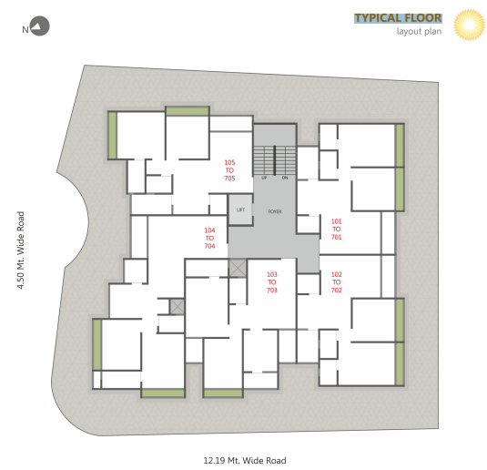  shashwat-elegance Layout Plan