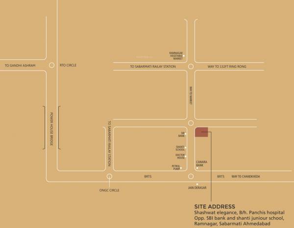  shashwat-elegance Location Plan
