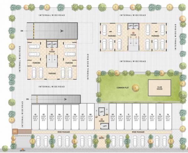 shree-ganesh-era Layout Plan