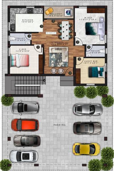  velda Velda Cluster Plan For Ground Floor