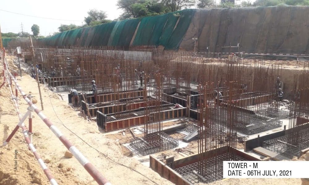  aster phase 1 Tower I+J+K+L+M Construction Status Oct 21